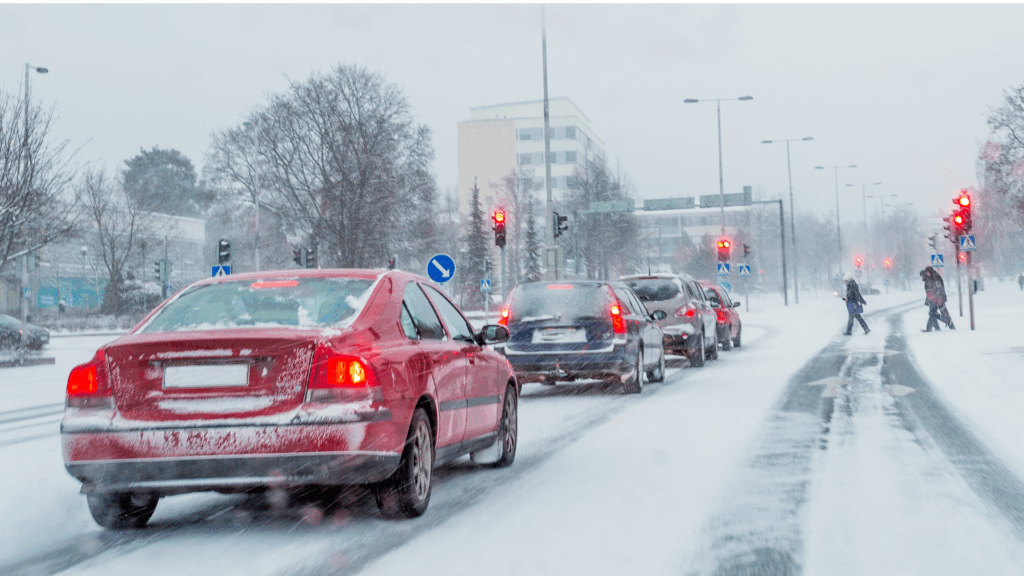 Adverse weather conditions making reckless and careless driving very dangerous Adverse weather conditions making reckless and careless driving very dangerous